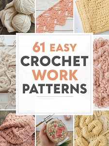 Easy Crochet Work Pattern PDF – Beginner Friendly Instant Download - Etsy