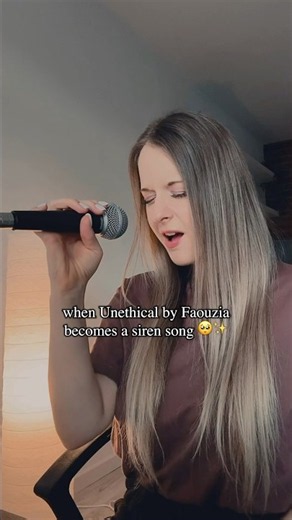 when Unethical by Faouzia becomes a siren song 🥺✨