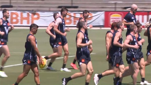 AFL's full star power on display at Origin training