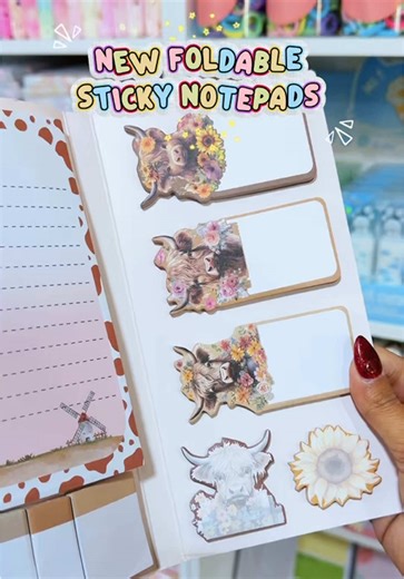 Cute Sticky Notepads for Stylish Organization