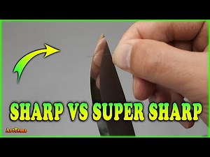 Sharp Enough vs Razor Sharp ✂️ 10 Survival Knife Sharpness Levels Compared