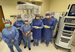 Newman Regional staff complete first robotic-assisted surgery