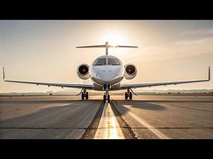 Inside the White Embraer Phenom 300E –private Jet tour