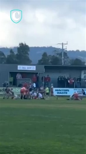 Wild brawl between Yarram and Rosedale