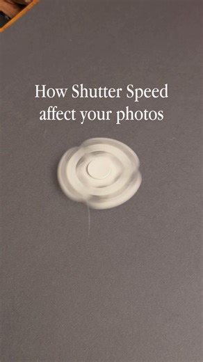 Shutter Speed Explained in 15 Seconds 📸 (Fast vs Slow)