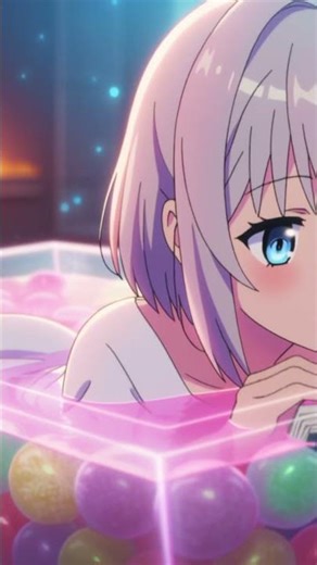 would you join Zero Two in this candy bath? 🍭✨ #zerotwo #aiart #asmr