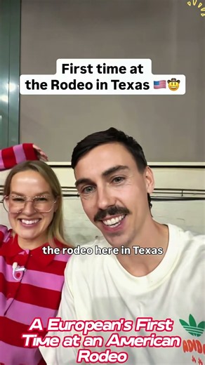 Europeans Try American Rodeo for the First Time 🤠 #Rodeo #America #CultureShock