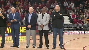 92K views · 1.8K reactions | As one would expect, a rousing reception for Larry Eustachy and the 2000 #Cyclones. 25 years?!  Mark Freund | Keith Murphy | Facebook