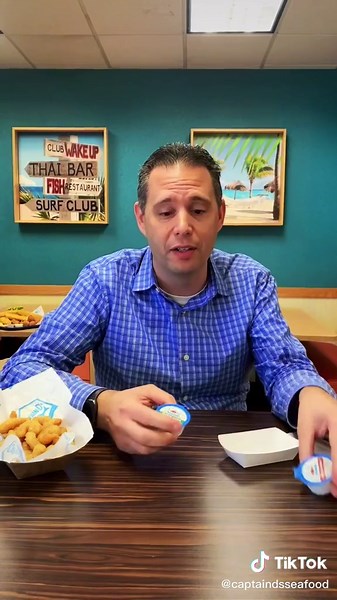 It’s a #saucehack masterpiece 👏 🍤#CaptainDs #DoubleDozenShrimp #tartarsauce #cocktailsauce