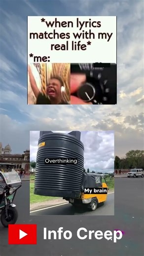 My brain and overthinking bond 😂#funny #memes