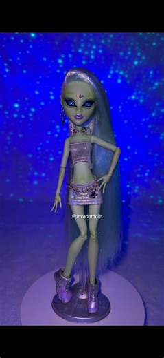 OOAK Custom Alien Doll - Etsy