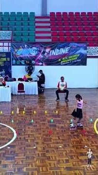 Kak Lea Pertama Kali Ikut Jatim Open 2026 Class Freestyle Clasic Slalom #sepaturoda #subscribe