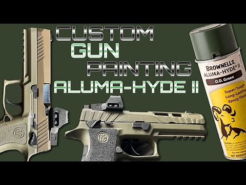 Custom Gun Painting With Brownells Aluma-hyde