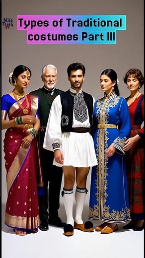 Traditional Dresses Around the World 🌍 | Part 3 | 10 Countries