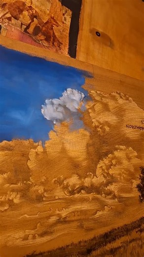 Jeff Lafferty on Instagram: "#indiecomics #westernart #oilpainting #comicart #art"