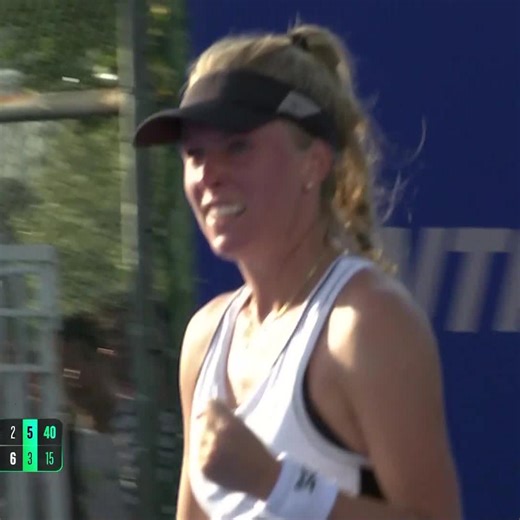 Looking Frech in Wuhan 👊 Magdalena Frech beats Kudermetova 6-3, 2-6, 6-3 in Round 1. #WuhanOpen | WTA