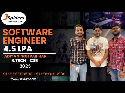 Our Student Placement Journey at Jspiders | BTM