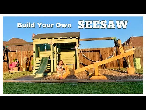 HOW TO BUILD A SEESAW | EASY DIY | SIMPLE HOME PROJECT