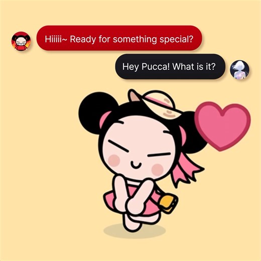 Chat with Pucca now! 💬지금 뿌까와 채팅해봐!