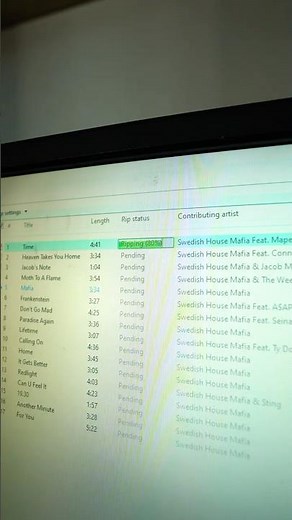 Ripping CD WAV Files To PC