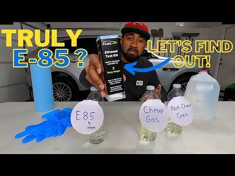 E85 ETHANOL FUEL TEST| How to test the Ethanol Content in your Gasoline, E85, and Ethanol mix!