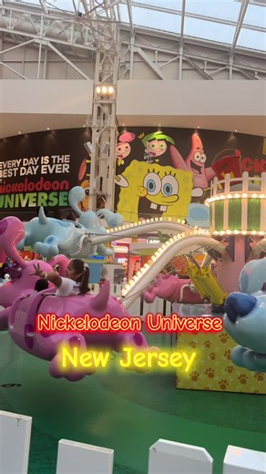 Family Fun at Nickelodeon Universe in New Jersey