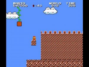 Super Mario Bros. The Lost Levels World 8-2