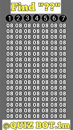 Only Genius Can Find This Odd One Out Number! Oddity Spotting! #shorts