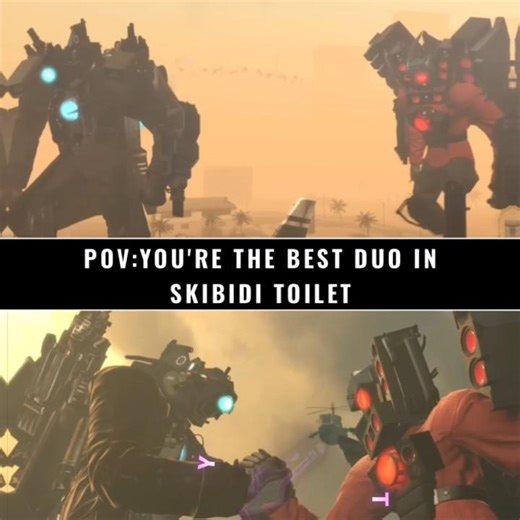 Best duo in Skibidi toilet 👀🔥||titan cameraman, titan speakerman edit💥|#bringboomback #skibiditoilet