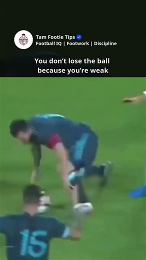 Protecting the ball is Football IQ