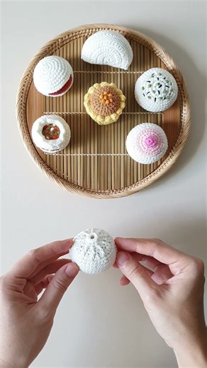 Crochet Steamed Bun | Chinese Steamed Buns | SpringDay DIY