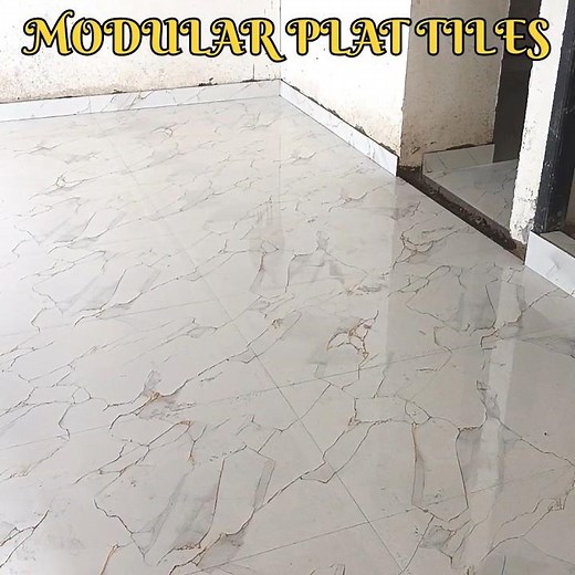 MODULAR KITCHEN BADROOM TILE WORK👌 PERFECT TILE WORK😱#tilework#tilevlog#tilefitting#bathroomtiles#