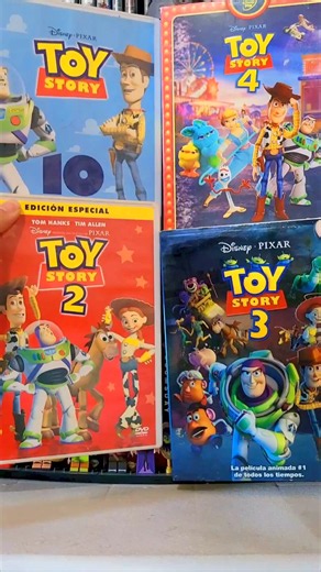 TOY STORY 4 FILM DVD COLLECTION #ToyStory #DisneyPixar #dvdcollection #DVD #ElAlexShow