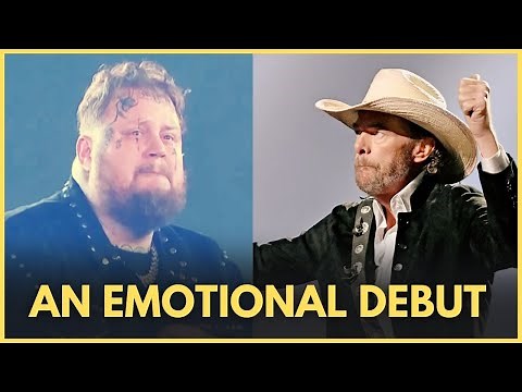 Jelly Roll's Emotional Tribute To Toby Keith