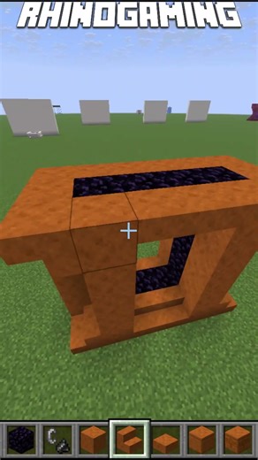 Building A Portal With Red Sand In Minecraft! #shorts