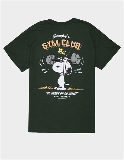 Snoopy Gym Club Shirt, Peanuts Weightlifting Graphic Tee, Funny Gym Workout T-shirt, Unisex Fitness Lifter Gift - Etsy