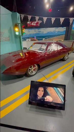 Screen used Fast 6 midnight race cars! 69 Dodge Daytona Challenger VS 70 Jensen Interceptor!!