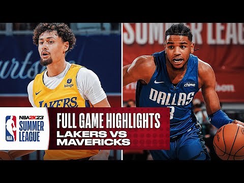 LAKERS vs MAVERICKS | NBA SUMMER LEAGUE | FULL GAME HIGHLIGHTS