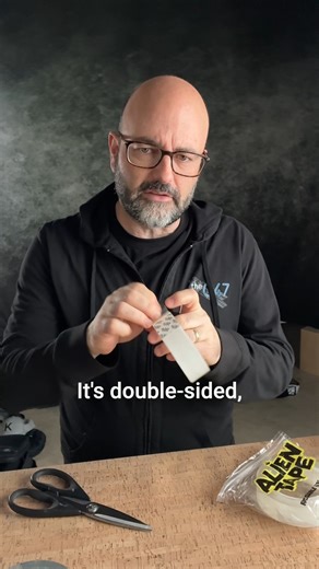 theC47 on Instagram: "This Alien Tape is SMagical Alien Tape AMAZON: https://amzn.to/4r4MBrd theC47's Related Content About This Product… QUAKE HOLD MUSEUM PUTTY: https://www.youtube.com/watch?v=BlqCRHruRTU Find more videos about the tech & craft of video production & filmmaking at YouTube.com/thec47 Link in Bio!"