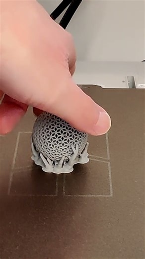 Airless ping pong ball #timelapse - 3D Print - Bambu Labs A1