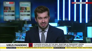 135K views · 790 reactions | BREAKING: Steve Hedley, a senior official of the RMT trade union, has been suspended after making disparaging comments about the prime minister being ill with coronavirus. He also reportedly said he hoped "the whole cabinet would contract the virus." More: https://trib.al/3EXZnz5 | Sky News | Facebook