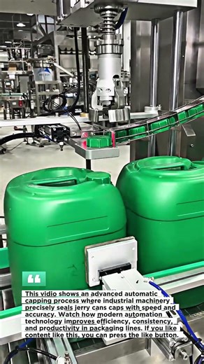 Automatic jerry cans Capping Machine