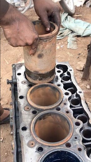 Engine Sleeve Installation #sleeve #installation #automation