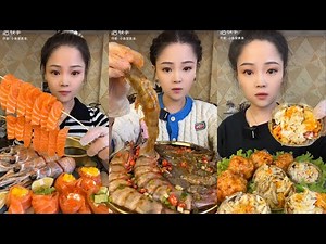 Chinese girl eating show 012 | Mukbang, ASMR