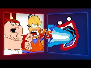 MUGEN Battle - Homer Simpson/Peter Griffin vs Shoop Da Whoop