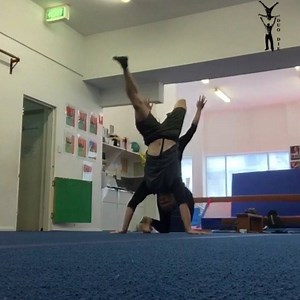 4.5K views · 147 reactions | Learn to connect with your partner, simply being able to do a skill isn't good enough for us. We want it to look smooth and effortless. This only comes from truly working together. Don't just do a skill on top of someone, do a skill WITH that person! #duo_die_acrobatics #acroskillbank | Duo Die Acrobatics | Facebook