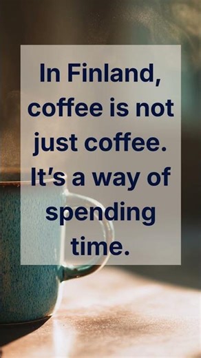 Why Finns drink so much coffee #finnishculture