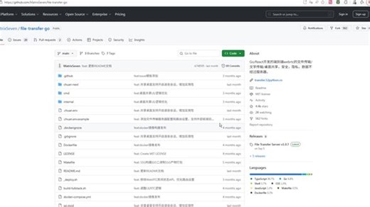 【19期】file-transfer-go：特工级跨设备互传 跨设备点对点互传文件的开源项目，基于WebRTC端到端直传，文件不经过服务器中转，全程加密传输，还能共享屏幕 #开源项目 #文件传输助手 #跨设备共享 #点对点传输 #端到端传文件