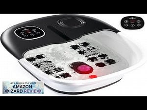 Medical king Foot Spa with Heat and Massage and Jets includes Review