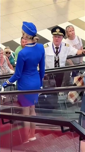 Give the video a suitable title #FlightAttendantLife #Germany #AirportVibes